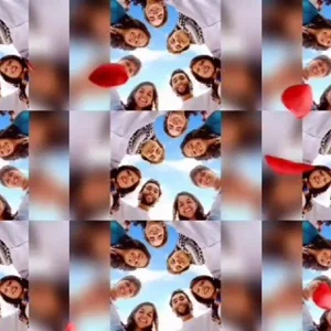 心温まる友達が団結！